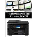 Ecotankdrucker PX-673F Resttintentankresett