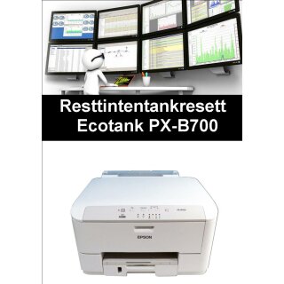 Ecotankdrucker PX-B700 Resttintentankresett