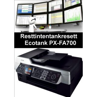 Ecotankdrucker PX-FA700 Resttintentankresett