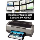 Ecotankdrucker PX-G5000 Resttintentankresett