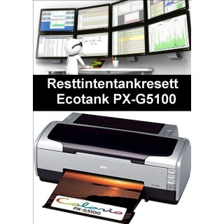 Ecotankdrucker PX-G5100 Resttintentankresett