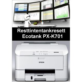 Ecotankdrucker PX-K701 Resttintentankresett