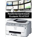 Ecotankdrucker PX-K751F Resttintentankresett