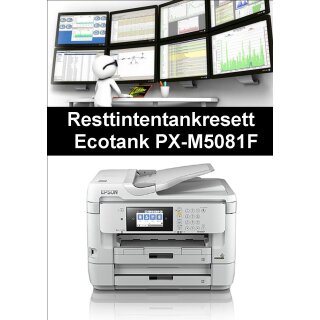 Ecotankdrucker PX-M5081F Resttintentankresett