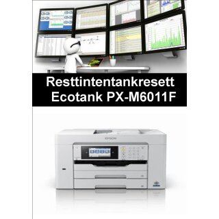 Ecotankdrucker PX-M6011F Resttintentankresett