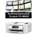 Ecotankdrucker PX-M680F Resttintentankresett