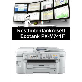 Ecotankdrucker PX-M741F Resttintentankresett