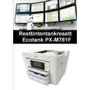 Ecotankdrucker PX-M781F Resttintentankresett