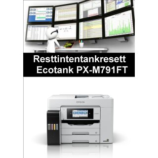 Ecotankdrucker PX-M791FT Resttintentankresett