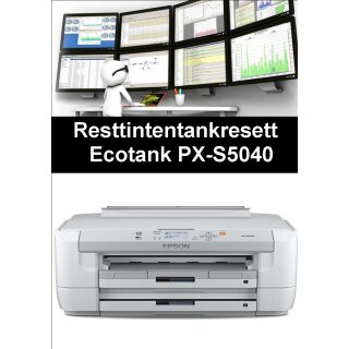 Ecotankdrucker PX-S5040 Resttintentankresett