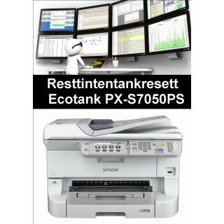 Ecotankdrucker PX-S7050PS Resttintentankresett