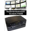 Ecotankdrucker PX659  Resttintentankresett