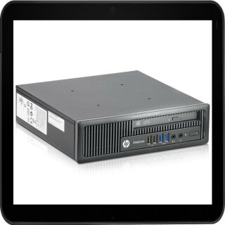 HP EliteDesk 800 G1Intel 4590S Core i5 4x3.00 GHz | Intel HD Graphics 4600 SM | 8192 MB DDR3 | 256 GB SSD | DVD | LAN | W10PRO ESET | Retail Orange | tecXL