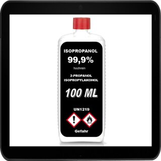 100ml ISOPROPANOL 99,9 hochrein - Dr. Inkjet