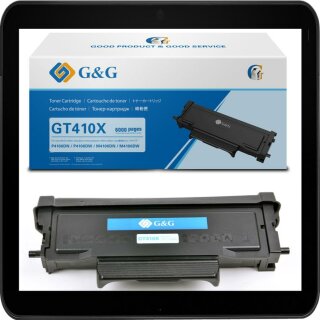 GT410X G&G Lasertoner schwarz mit 6.000 Seiten Druckleistung