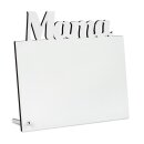 Rahmenloser Fotoaufsteller mit Schriftzug "Mama" für den Sublimationsdruck 180 x 180mm