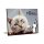 Rahmenloser Fotoaufsteller mit Katzen Silhouette für den Sublimationsdruck 130 x 180mm
