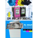 HP300BXL - Dr.Inkjet Ersatzschwarzpatrone -  mit 12ml Inhalt / ersetzt CC641EE