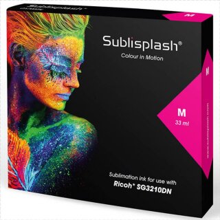 GC-51 Sublisplash Druckerpatrone mit 33ml magenta Sublimationstinte für SG3210DN