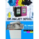 HP304XL - Dr.Inkjet Ersatzfarbpatrone mit 12ml Inhalt / ersetzt die N9K07AE