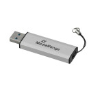 MediaRange USB-Stick schwarz, silber 32 GB