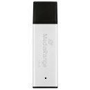 MediaRange USB-Stick MR1902 silber, schwarz 128 GB