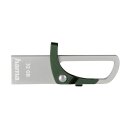 hama USB-Stick Hook-Style grün, silber 32 GB