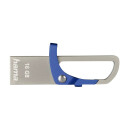 hama USB-Stick Hook-Style blau, silber 16 GB