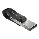 SanDisk USB-Stick iXpand Go schwarz, silber 64 GB