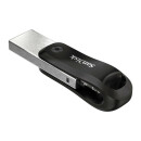 SanDisk USB-Stick iXpand Go schwarz, silber 64 GB