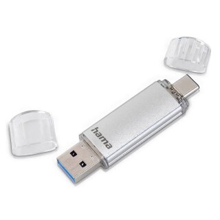 hama USB-Stick C-Laeta silber 256 GB