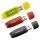 3 Intenso USB-Sticks Rainbow Line rot, gelb, schwarz 16 GB