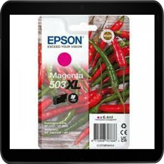 T503XL magenta Epson Druckerpatrone mit 6,4ml Inhalt - C13T09R34010