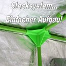 TiDis Growbox / Starterbox No101 - 40 x 40 x 120 cm - Indoor Grow Zelt | Aufzuchtzelt für Pflanzen und Kräuter | Grow Tent