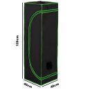 TiDis Growbox / Starterbox No101 - 40 x 40 x 120 cm - Indoor Grow Zelt | Aufzuchtzelt für Pflanzen und Kräuter | Grow Tent