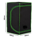 TiDis Growbox / Starterbox No106 - 100 x 100 x 200 cm - Indoor Grow Zelt | Aufzuchtzelt für Pflanzen und Kräuter | Grow Tent