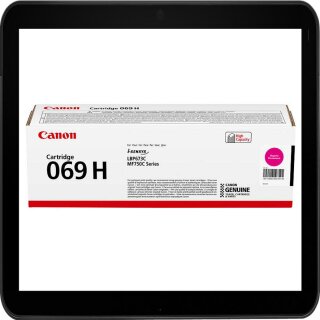 069H M Canon magenta Toner mit 5.500 Seiten Druckleistung nach ISO/IEC 19798 - 5096C002