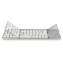 MediaRange MROS133 Tastatur kabellos silber