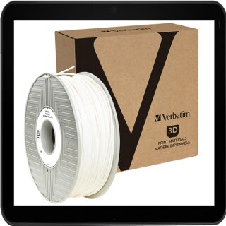 ABS 2,85MM WHITE 1KG VERBATIM 3D FILAMENT