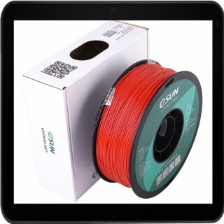 ABS+ 1,75MM RED 1KG ESUN 3D FILAMENT