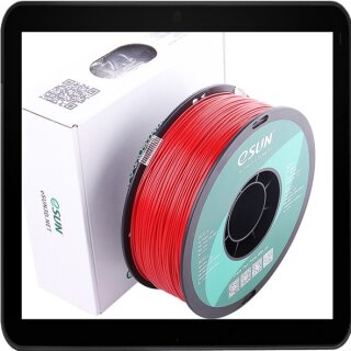 ABS+ 1,75MM FIRE ENGINE RED 1KG ESUN 3D FILAMENT