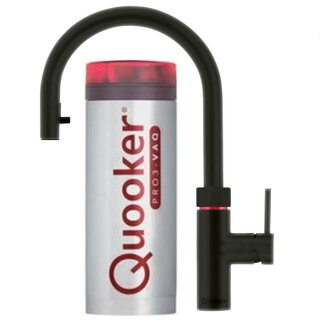 100 Grad heißes Wasser -  Quooker PRO3 Flex edles Schwarz