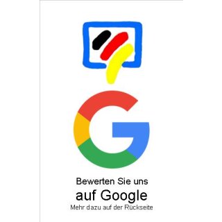 1.000 Bewertungskarten für Google Bewertungen mit deinem Firmenlogo