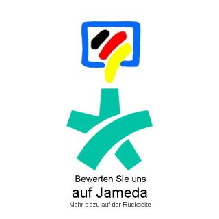 1.000 Bewertungskarten für Jameda Bewertungen mit deinem Firmenlogo