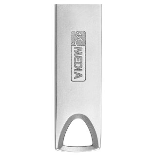 MyMEDIA USB-Stick MyAlu USB Drive silber 128 GB