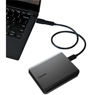 TOSHIBA Canvio Basics 2 TB externe HDD-Festplatte schwarz