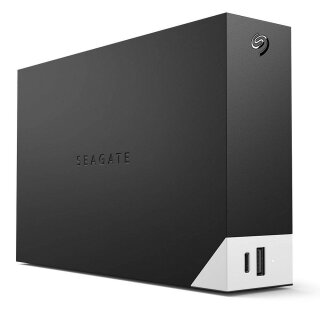 Seagate One Touch Hub 8 TB externe HDD-Festplatte schwarz, weiß