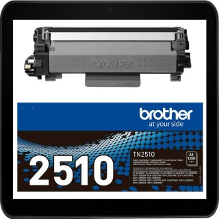 TN-2510 Brother Lasertoner schwarz mit ca. 1.200 Seiten Druckleistung