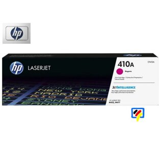 HP410A - CF413A - Magenta - Original HP Druckkassette mit 2.300 Seiten Druckleistung laut Hersteller