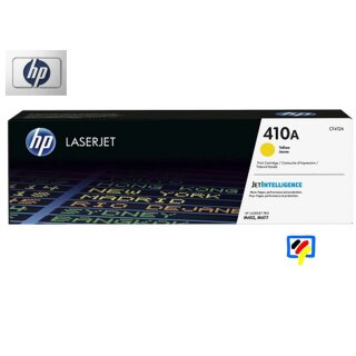 HP410A - CF412A - Yellow - Original HP Druckkassette mit 2.300 Seiten Druckleistung laut Hersteller